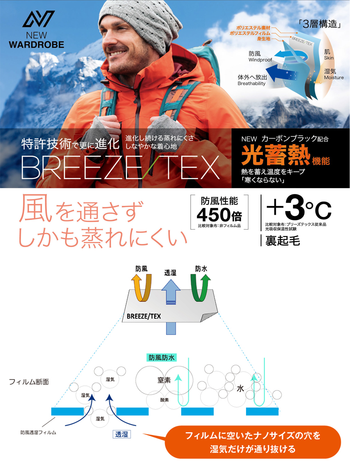 BREEZE/TEX 光蓄熱 2