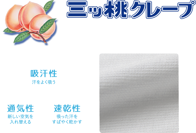 三ツ桃クレープ