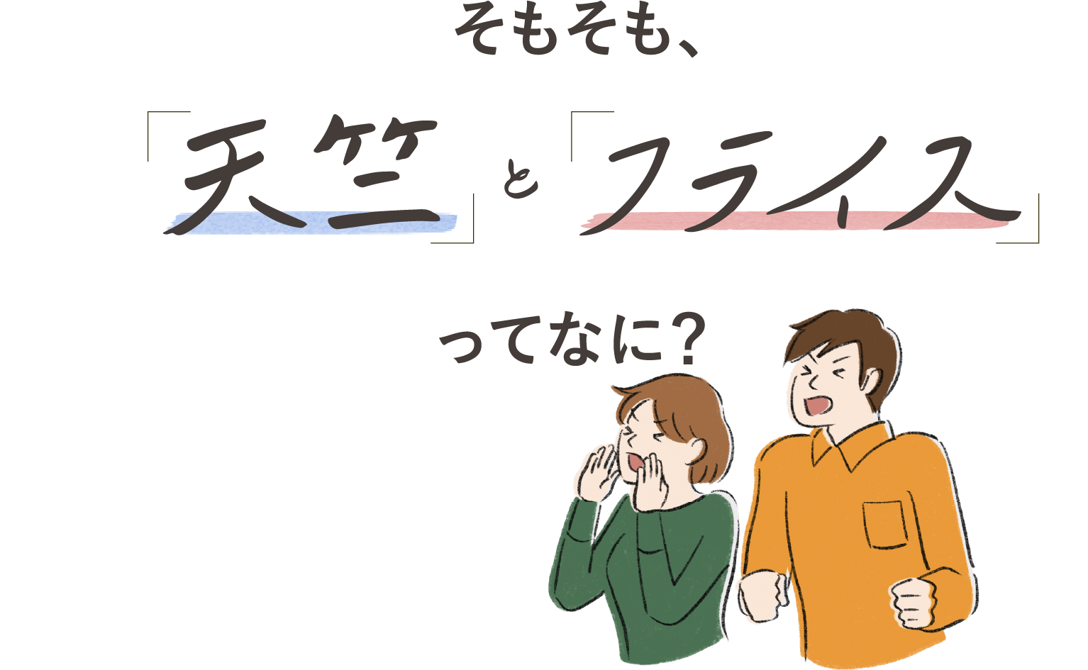 そもそも、天竺とフライス ってなに？