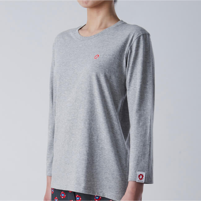 レディース】EXPO 2025 公式ロゴ 長袖丸首インナーTシャツ ワン