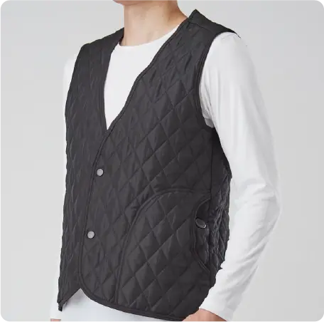 新商品〉薄暖！Furdo インナータイプの電熱ベストだから真冬の自転車通勤や