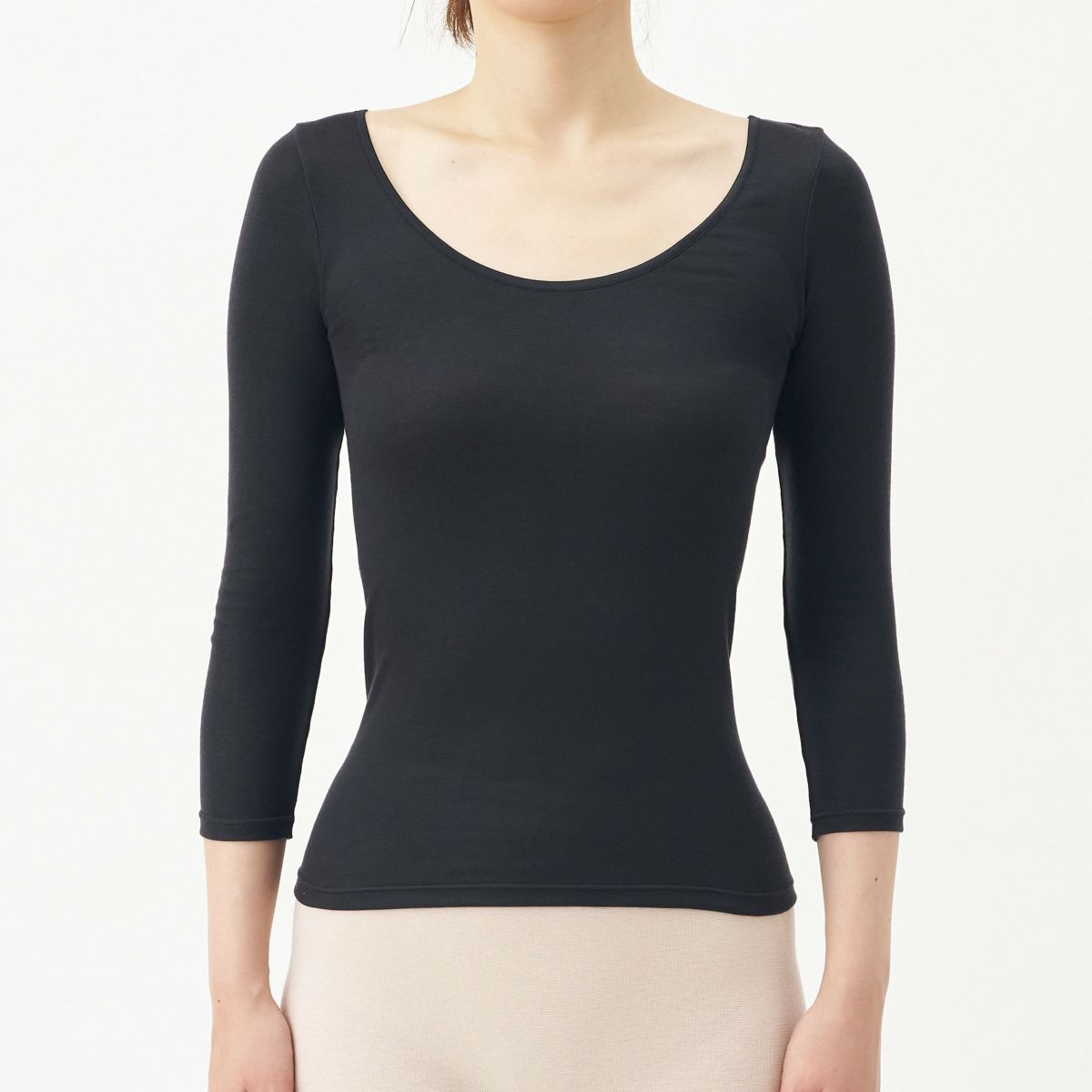  [極上]８分袖インナー