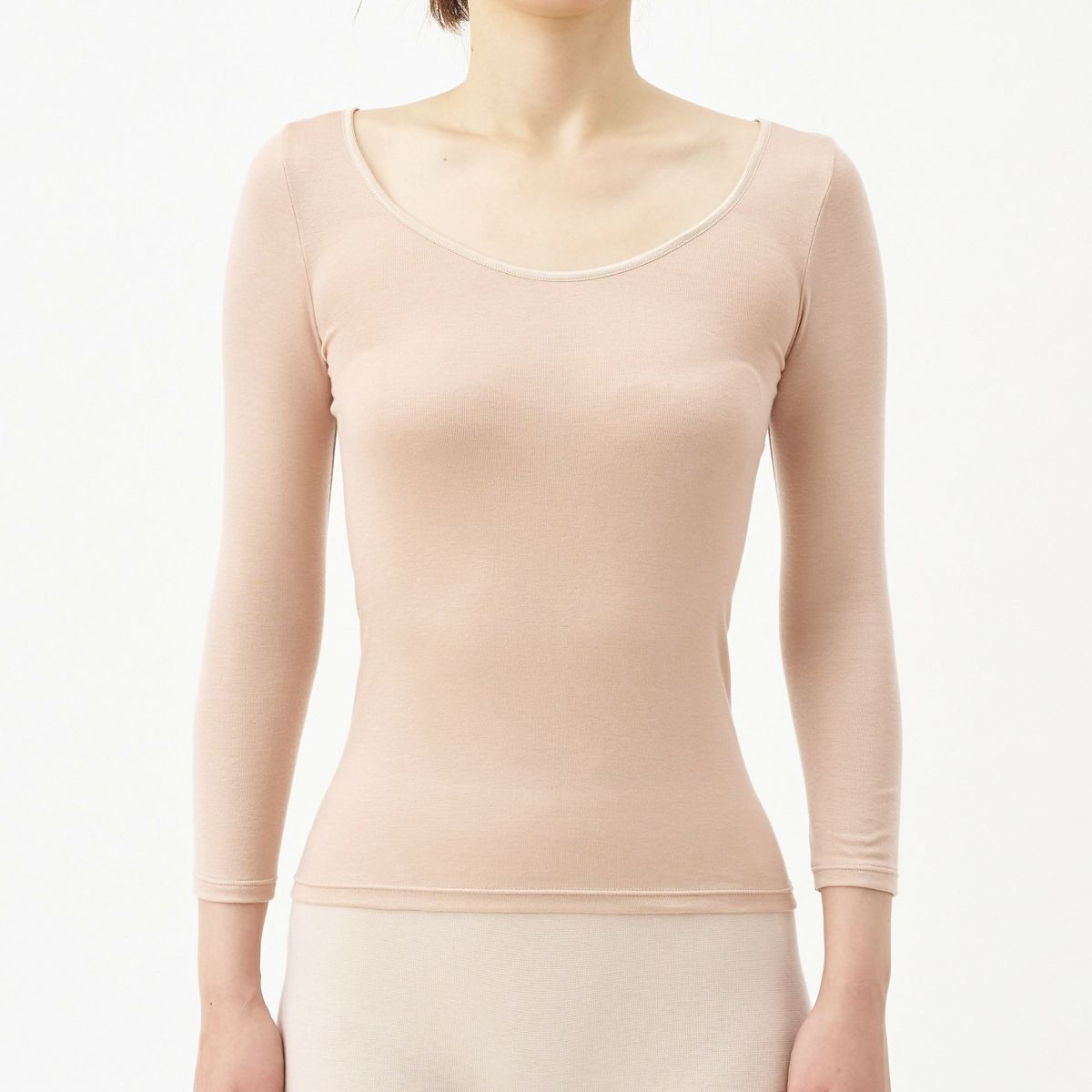  [極上]８分袖インナー