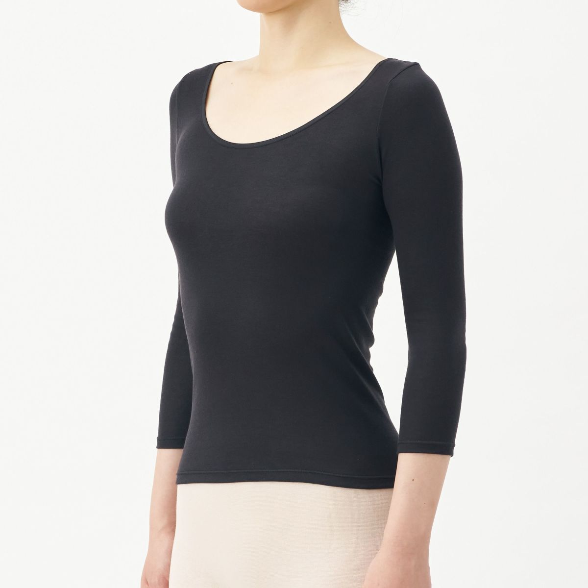  [極上]８分袖インナー