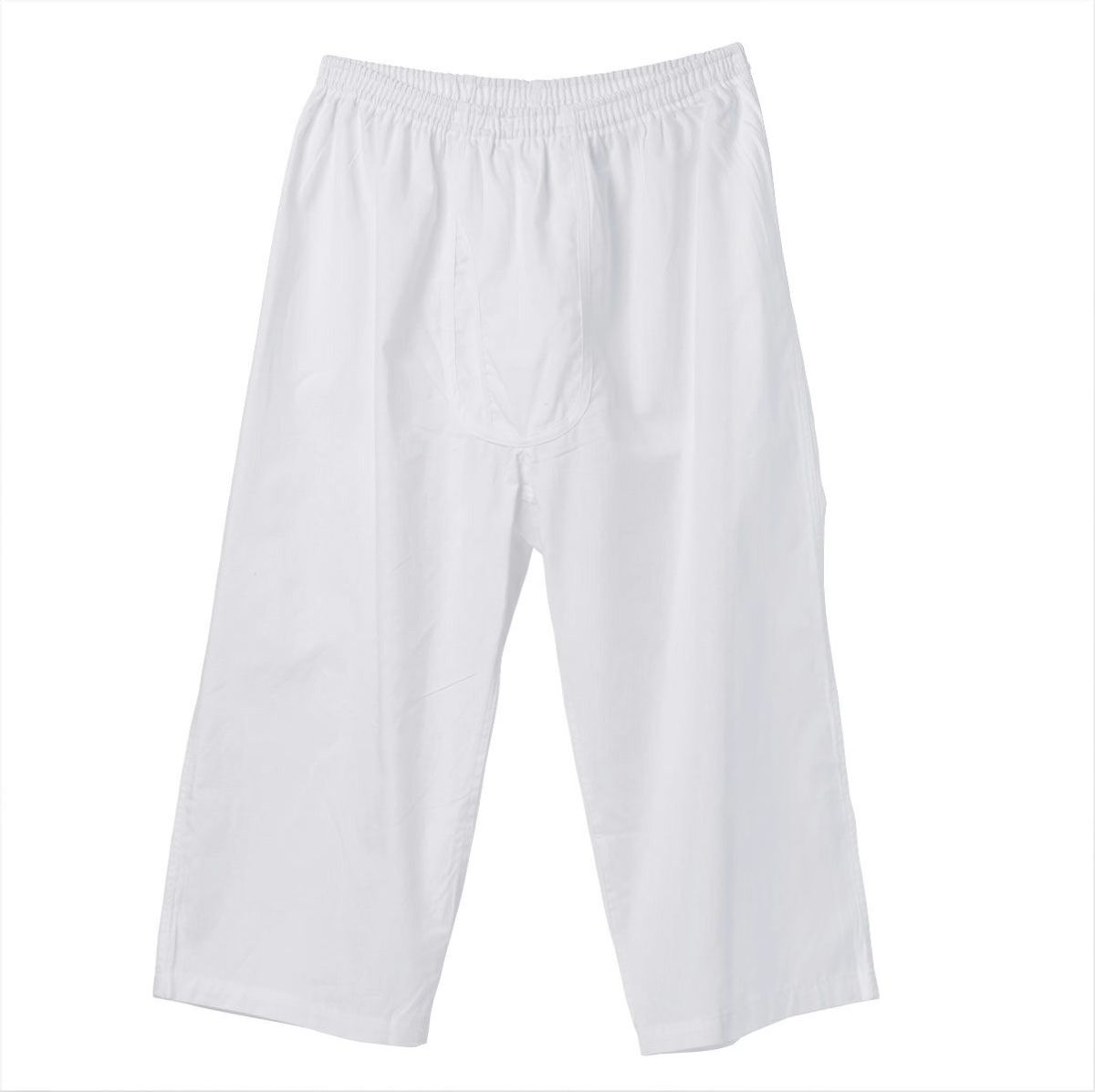 三ツ桃 綿１００％ ブロードロングパンツ