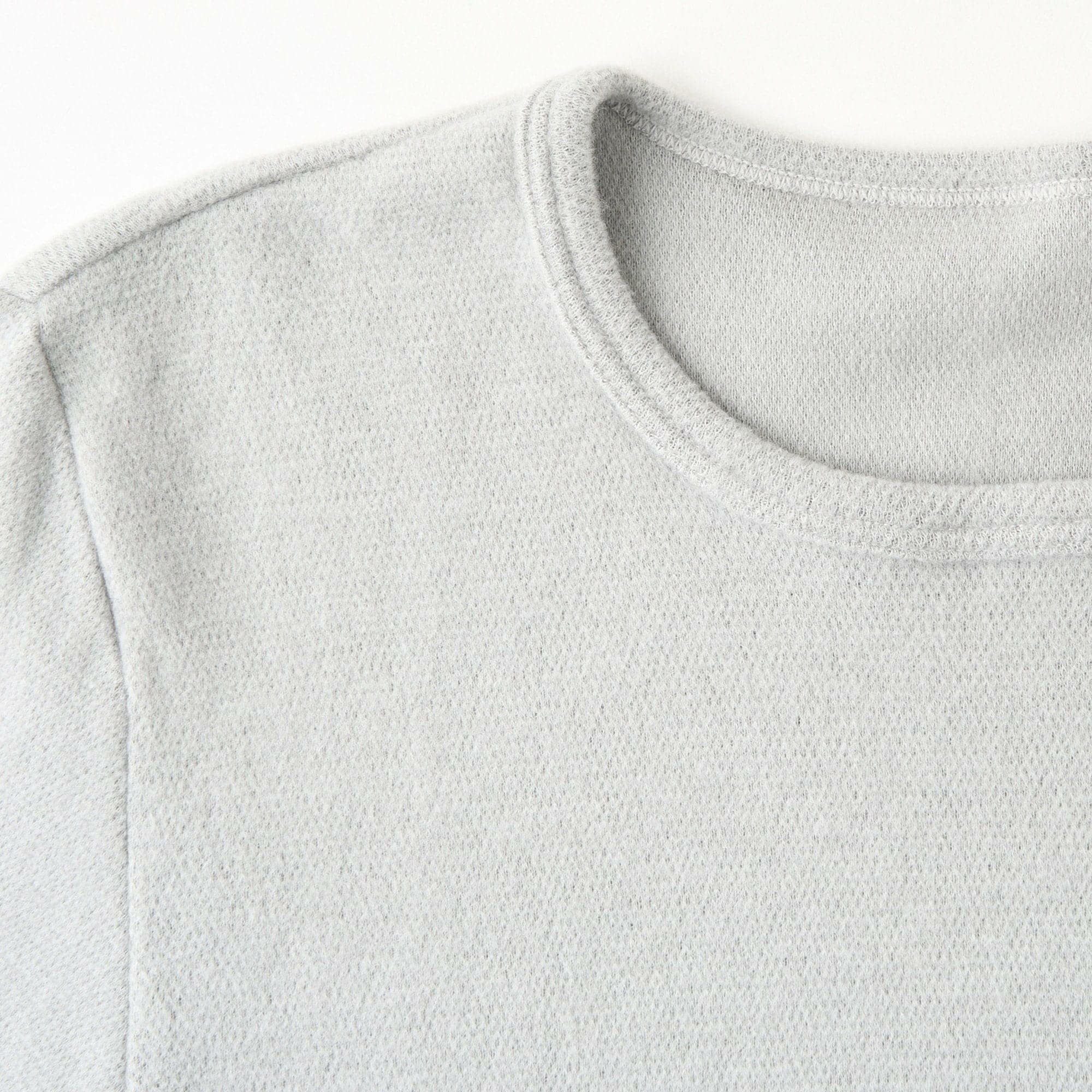 粋肌着 温仕立て 長袖丸首シャツ