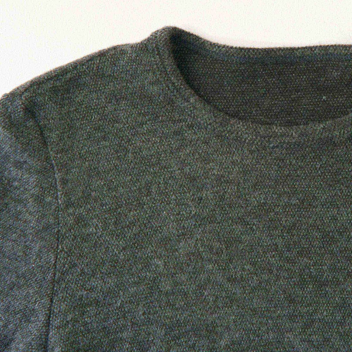 粋肌着 温仕立て 長袖丸首シャツ