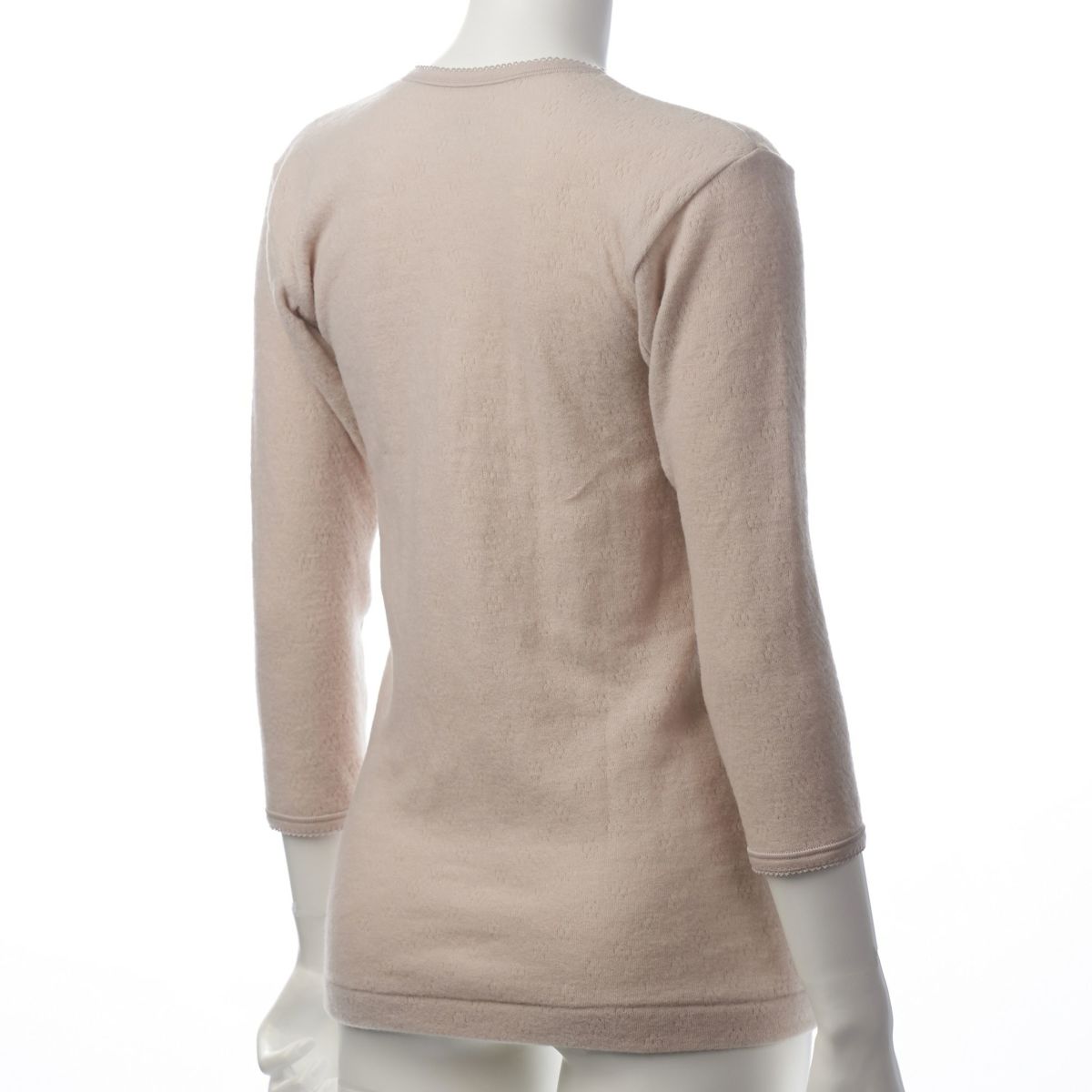 ｱﾝｺﾞﾗ混８分袖インナー