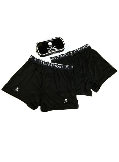 マスターマインドコラボシルク二ットトランクス2枚セット M・L