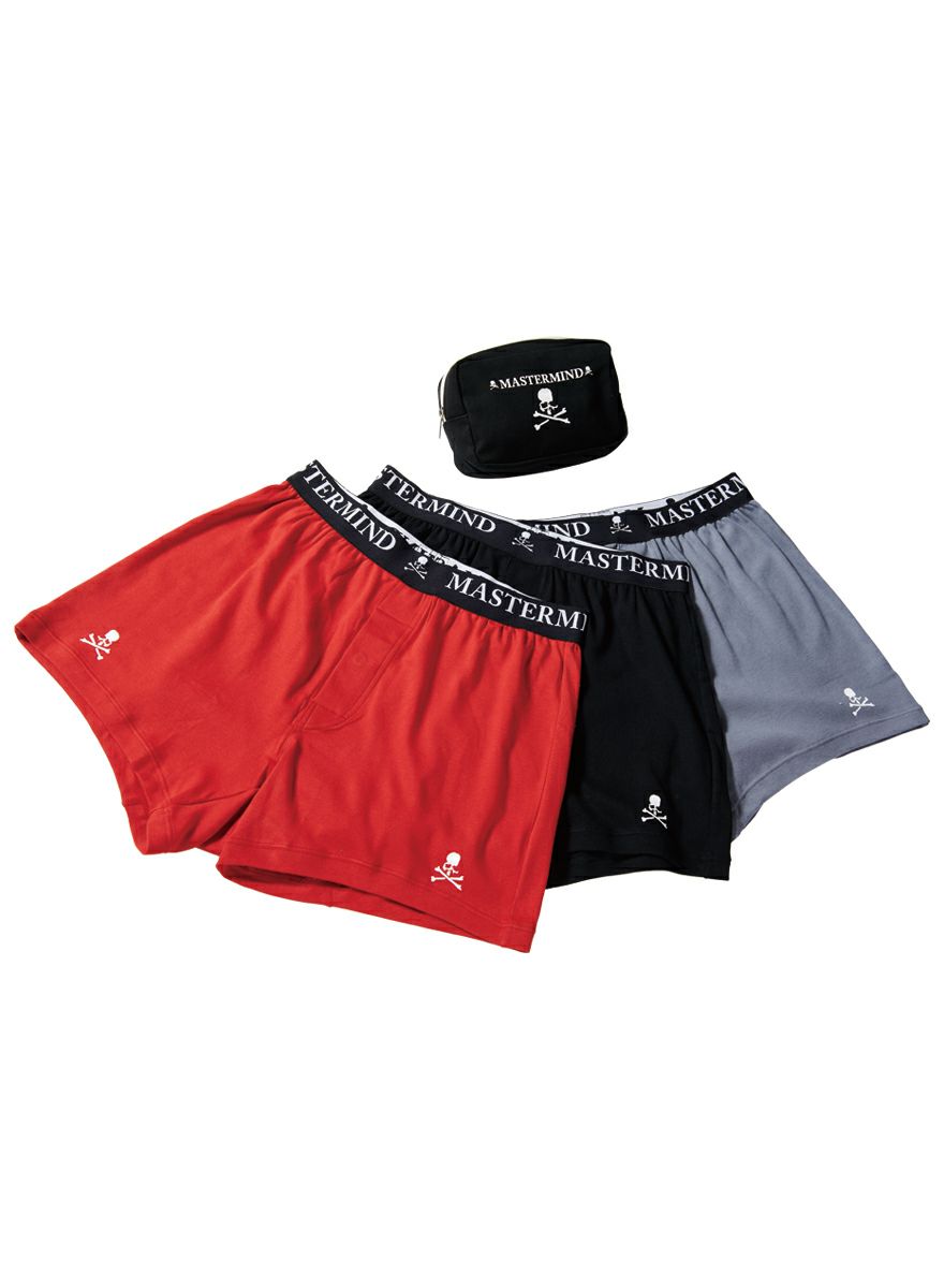 マスターマインドコラボ二ットトランクス3枚セット M・L |インナー