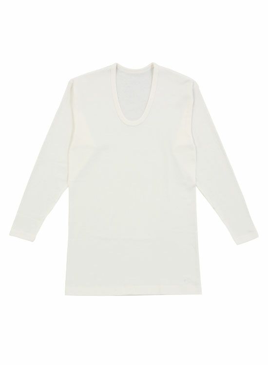 [サーモマスター]８分袖Ｕ首シャツ