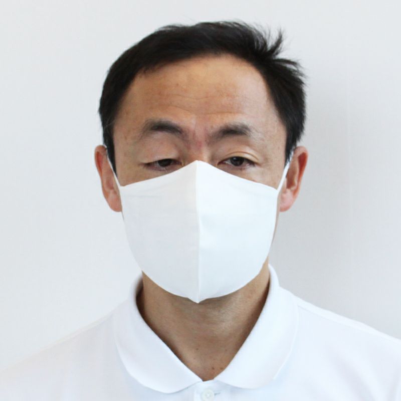 繰り返し洗って使える！立体布マスク