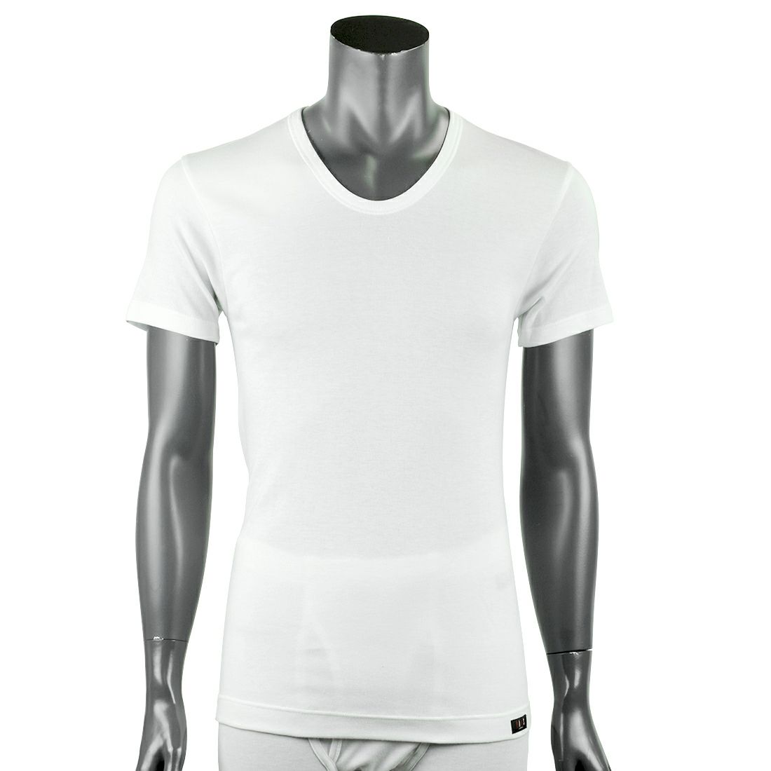 ダックス スムース半袖U首シャツ