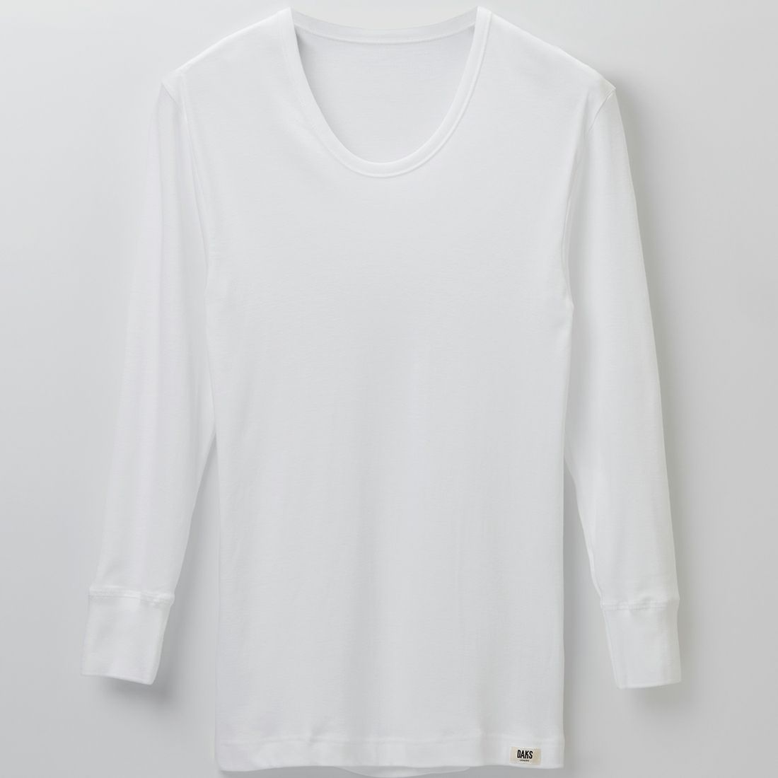 ックス スムース長袖U首シャツ