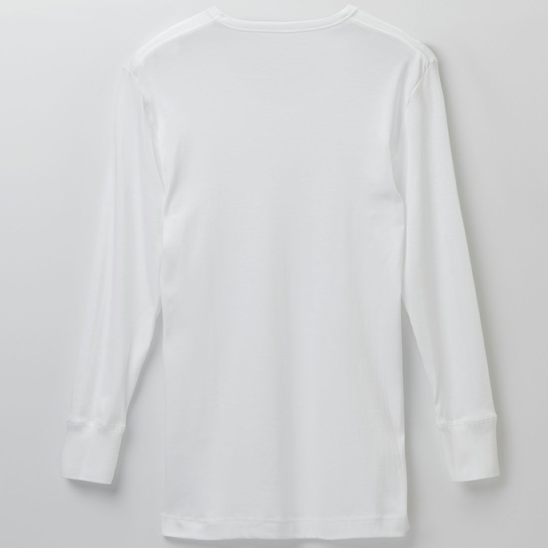 ックス スムース長袖U首シャツ