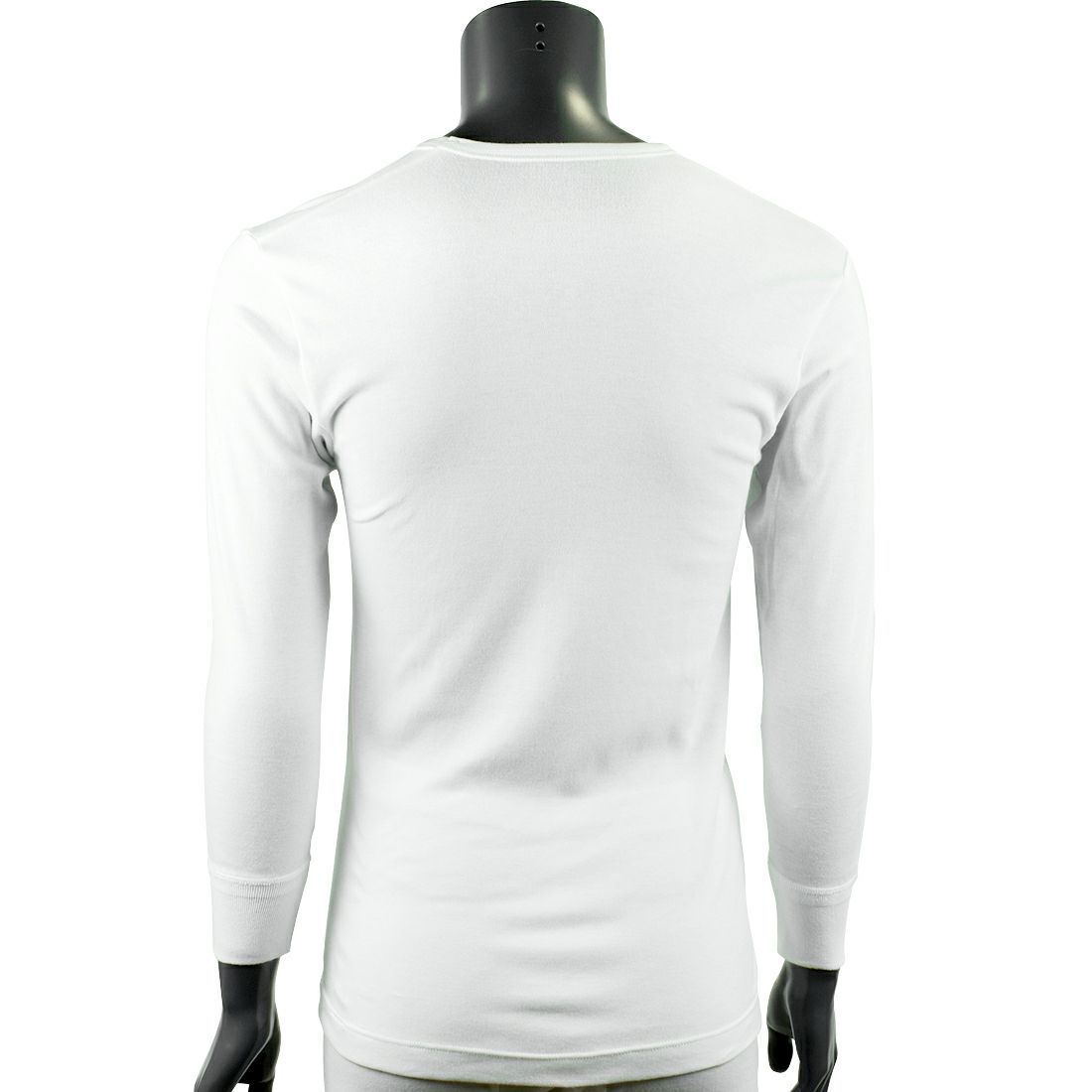 ックス スムース長袖U首シャツ