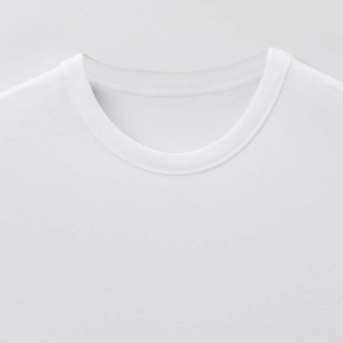 ダックス スムース長袖丸首シャツ