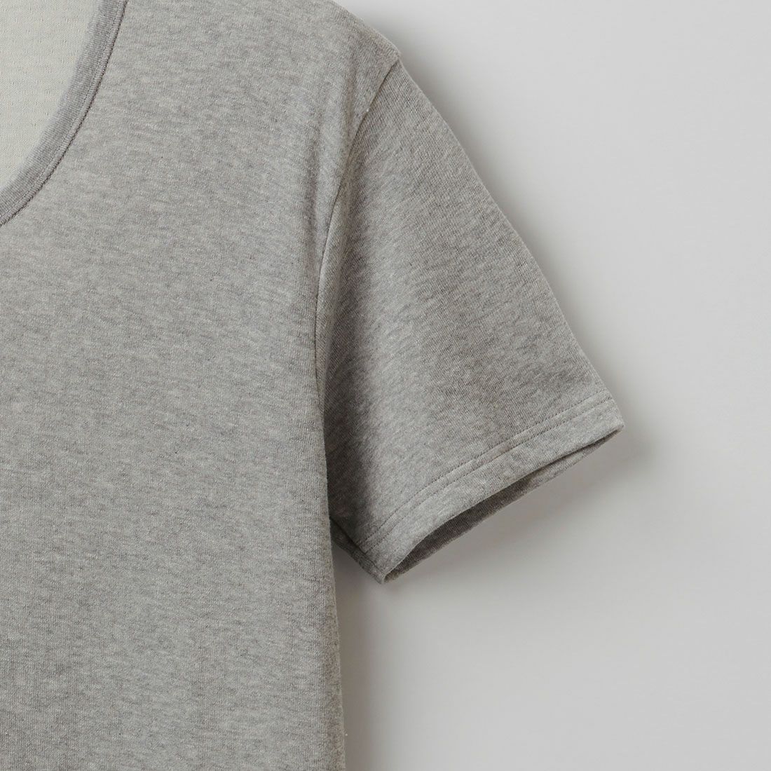 ダックス 袋編み 半袖U首シャツ