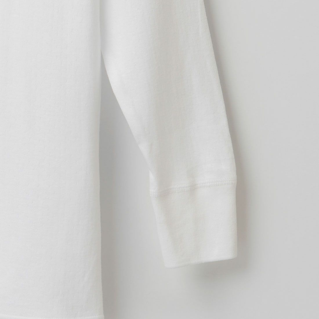 ダックス 袋編み 長袖U首シャツ