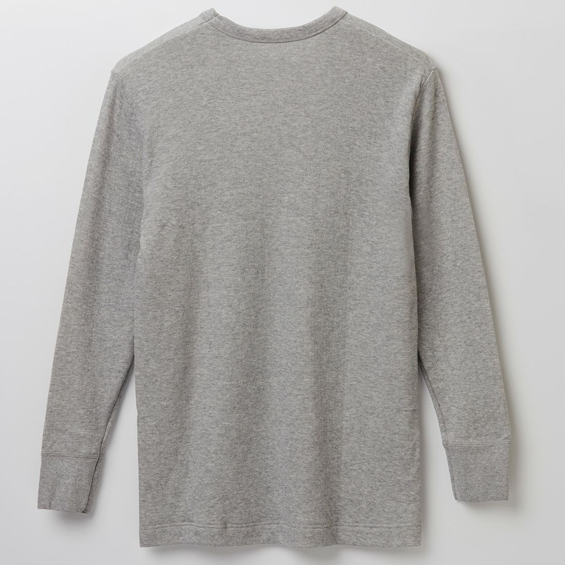 ダックス 袋編み 長袖丸首シャツ