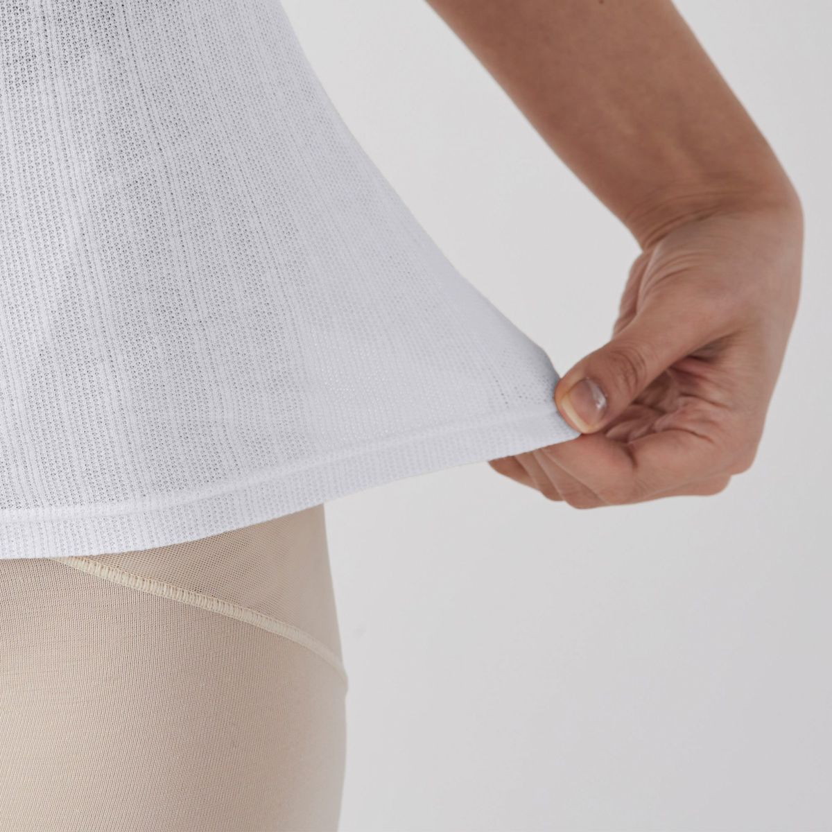 【肌ごころ】 涼凛強撚綿100%ｷｬﾐﾌﾞﾗ