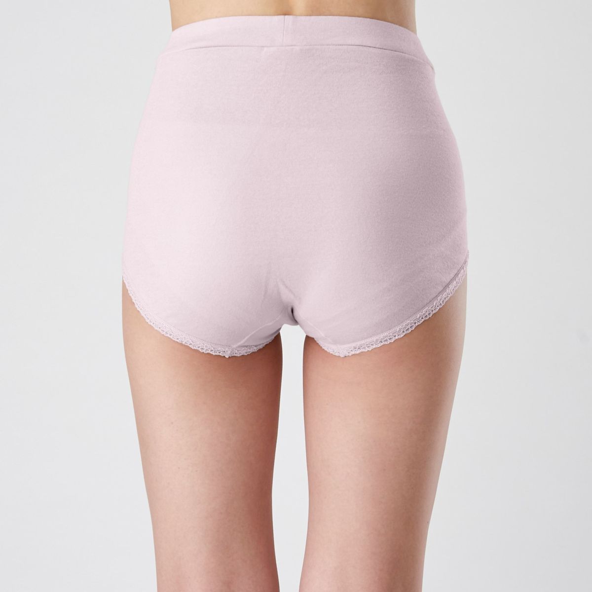 【肌ごころ】綿混ストレッチショーツ2枚組