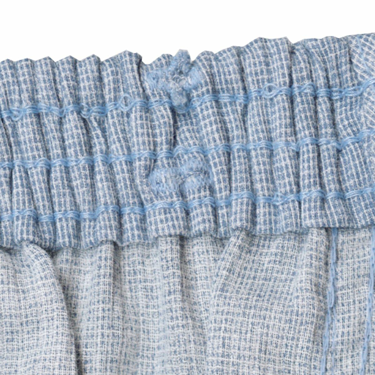 クレープ綿１００％前開き ２枚組ステテコ