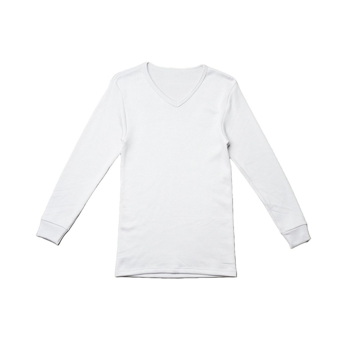 匠技 暖-KIWAMI- 長袖V首シャツ