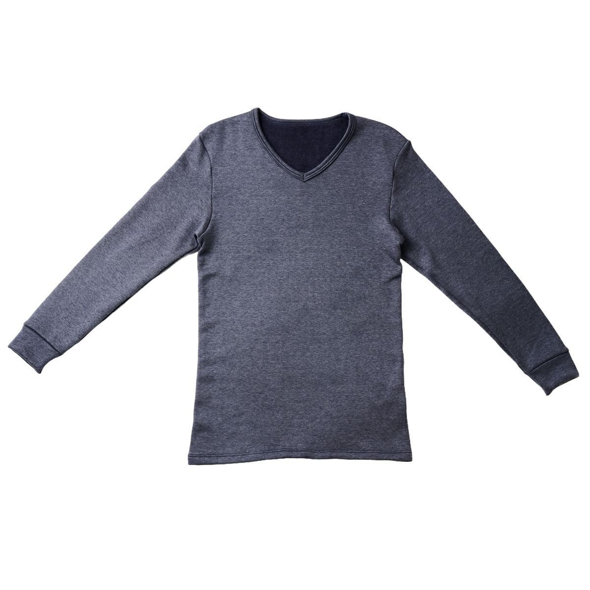 匠技 暖-KIWAMI- 長袖V首シャツ