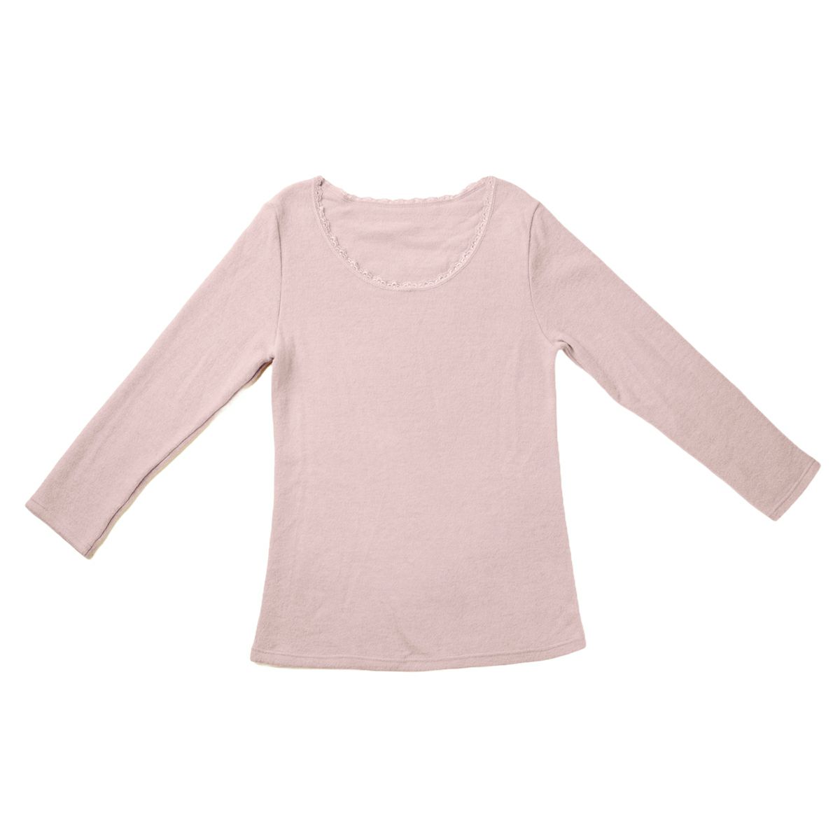 温暖力　あったか遠赤当て布付き８分袖 ｲﾝﾅｰ