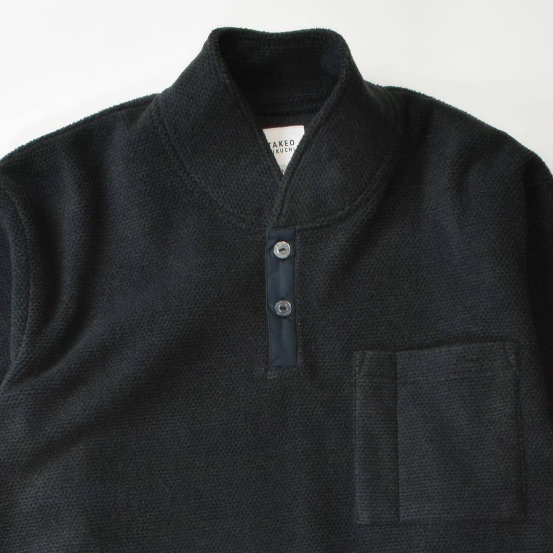 タケオキクチ　長袖ハイネックシャツ