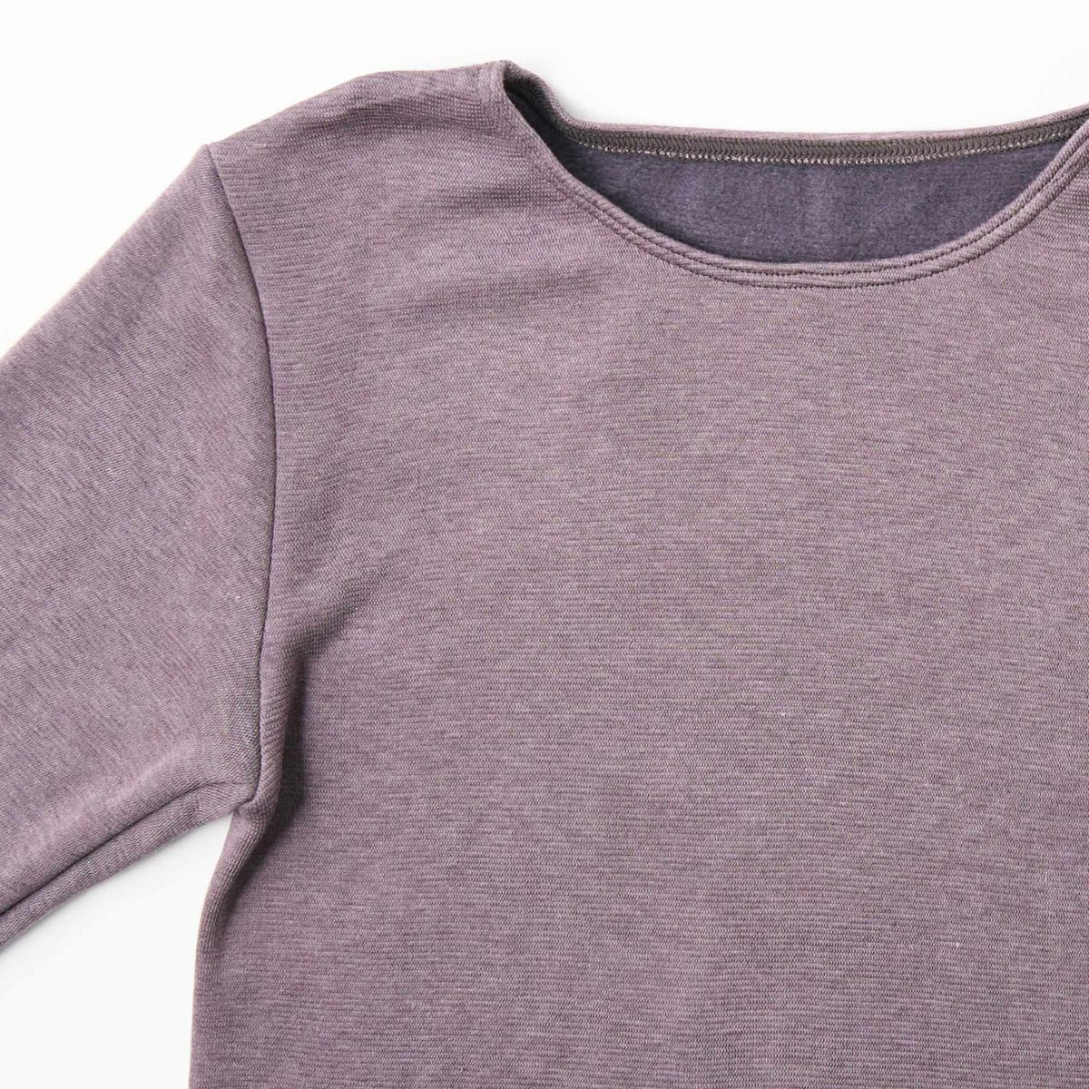 まとう】神がかりの暖かさ 裏起毛 ８分袖インナー