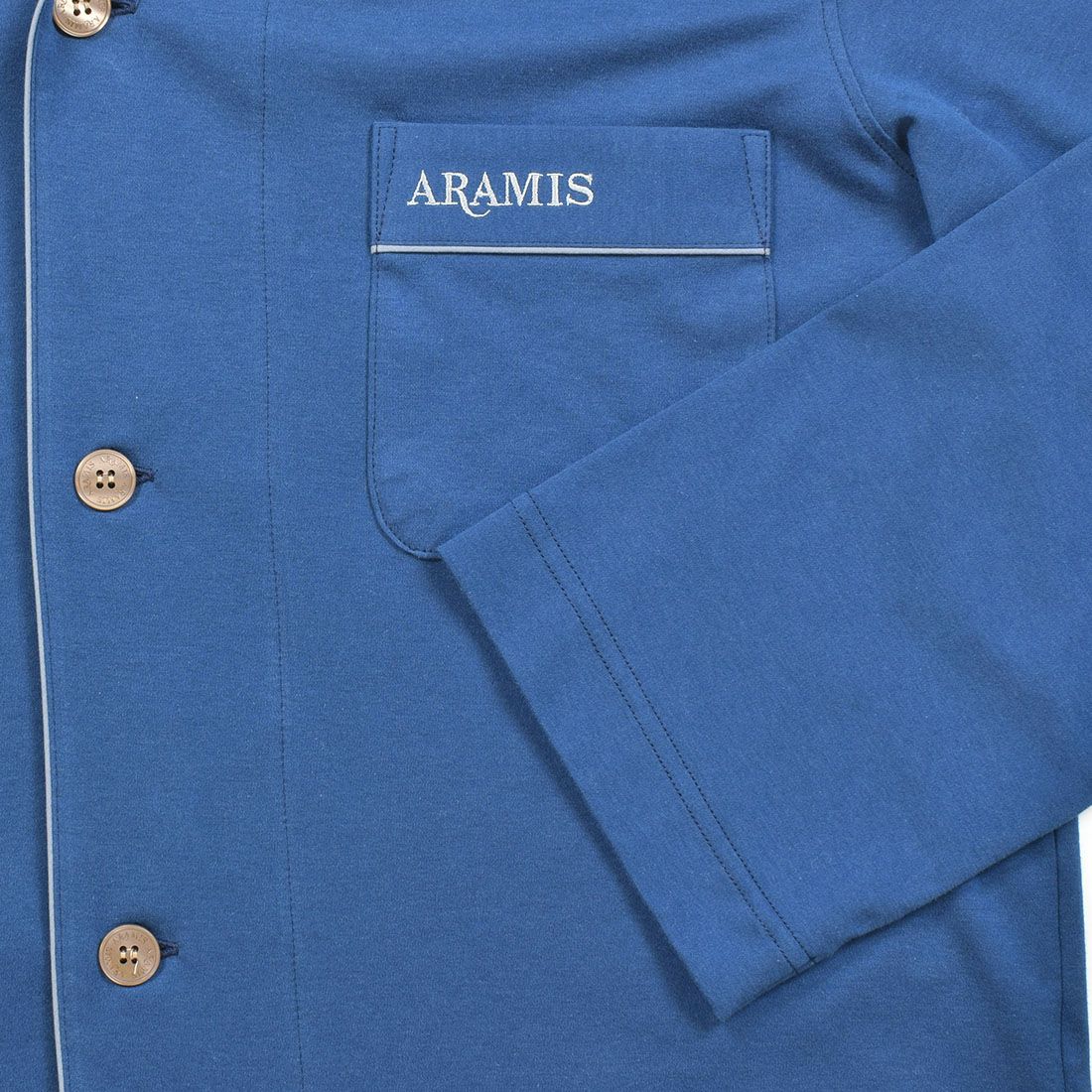 アラミス　長袖テーラードパジャマ