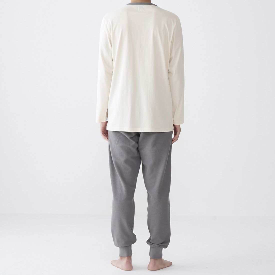 タケオキクチ 長袖ヘンリーネックシャツ