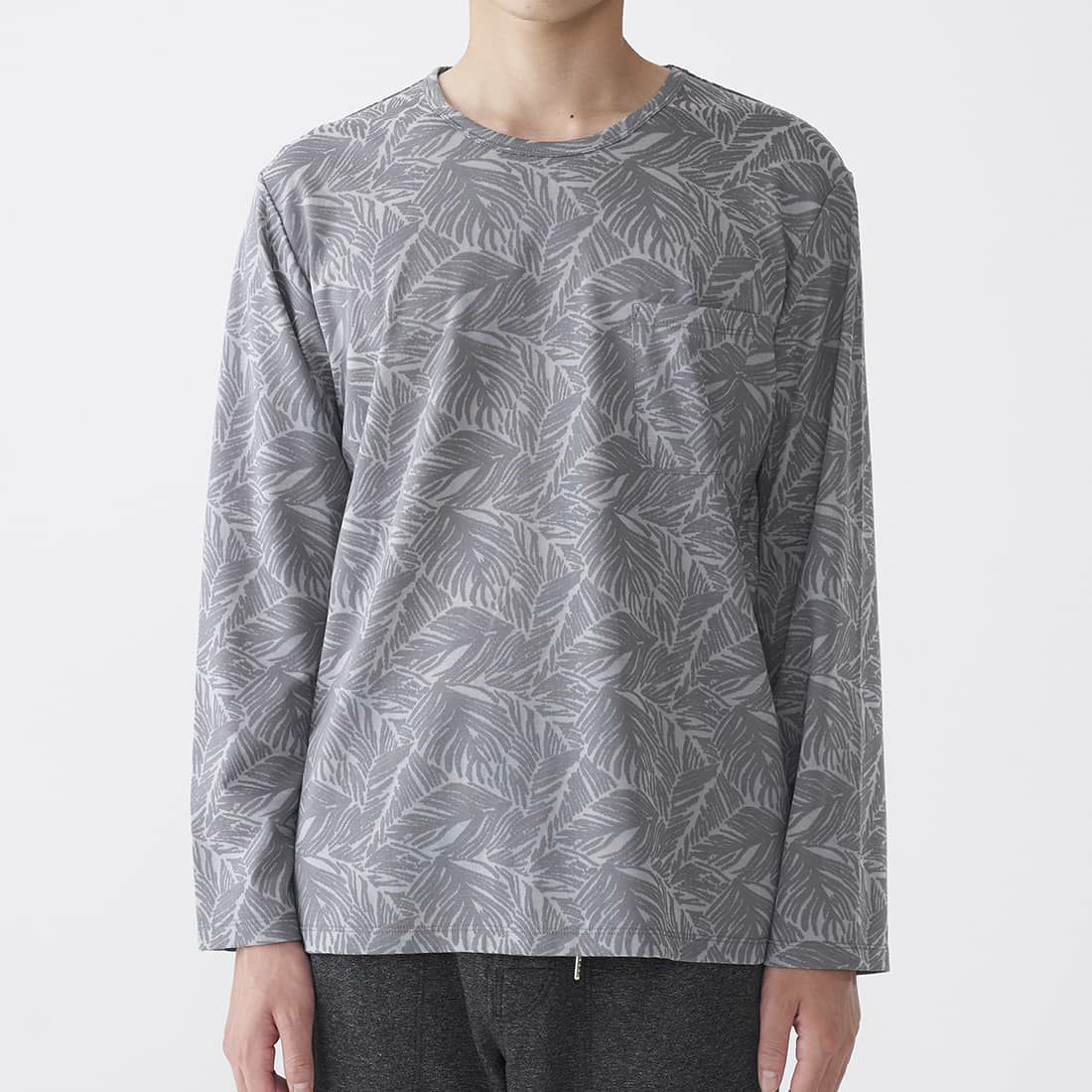 エポカ ウォモ 長袖クルーネックTシャツ