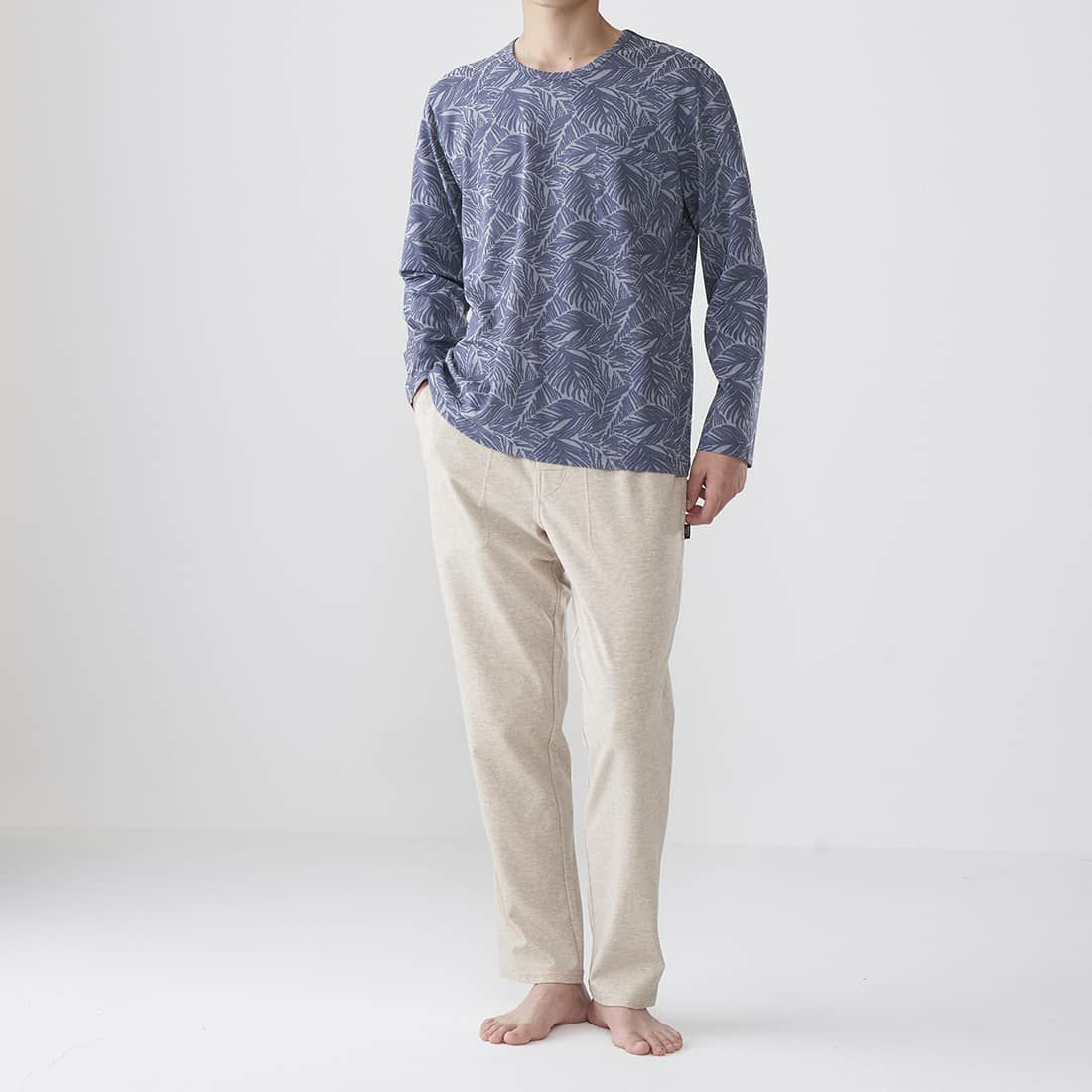 エポカ ウォモ 長袖クルーネックTシャツ