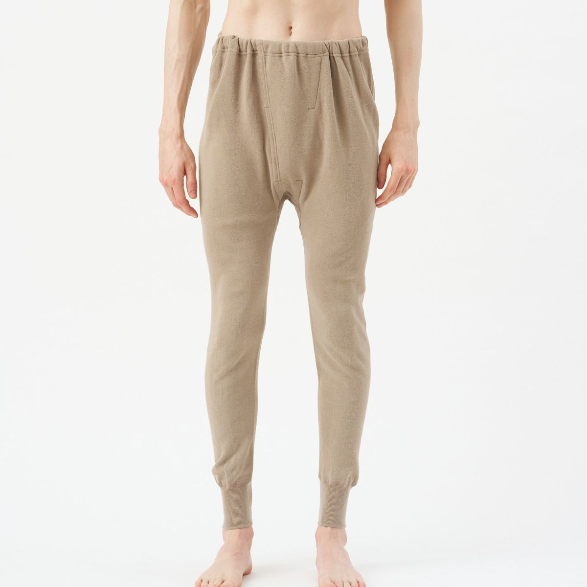 ウール混 長ズボン下