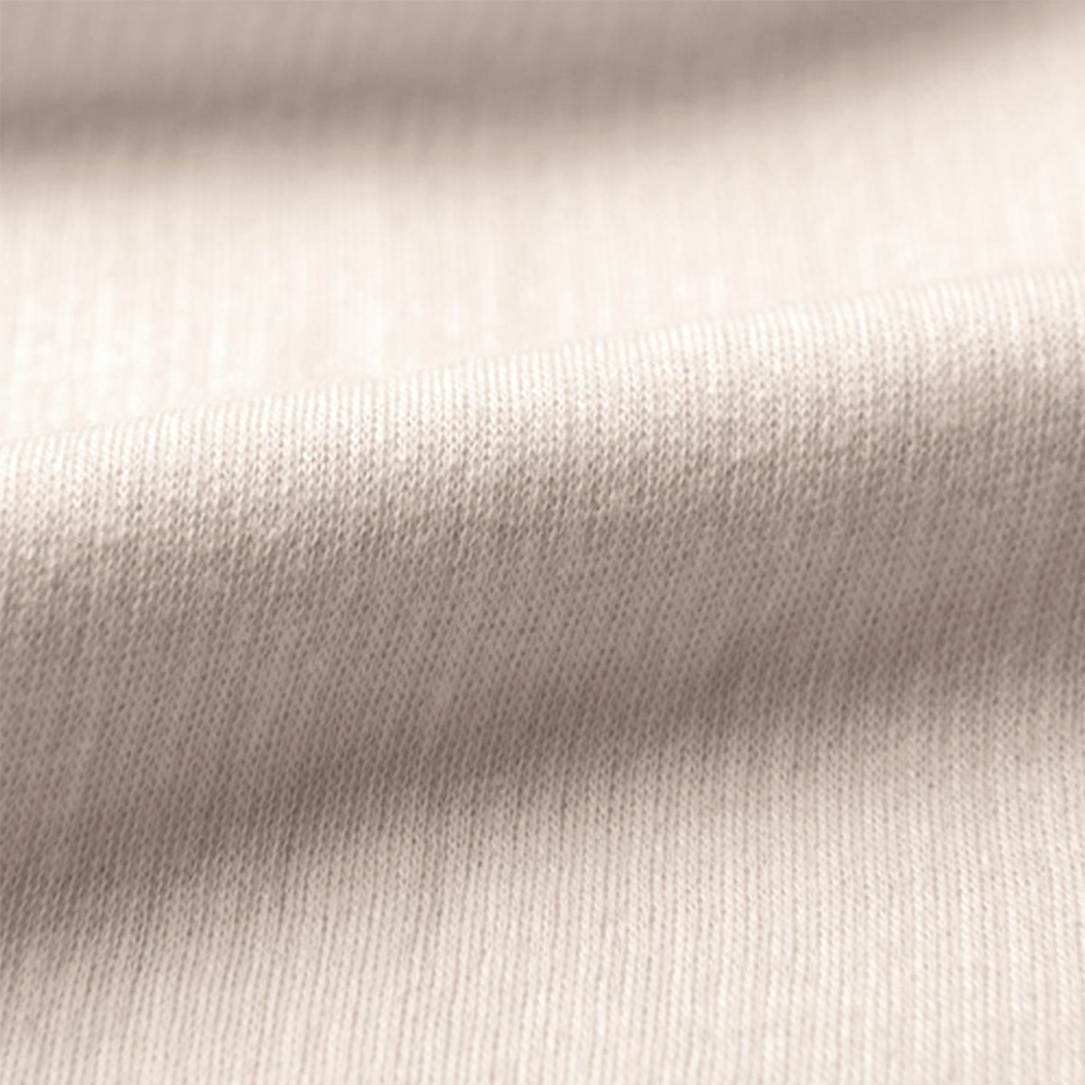 肌ごころ エイトロック編み 8分袖インナー