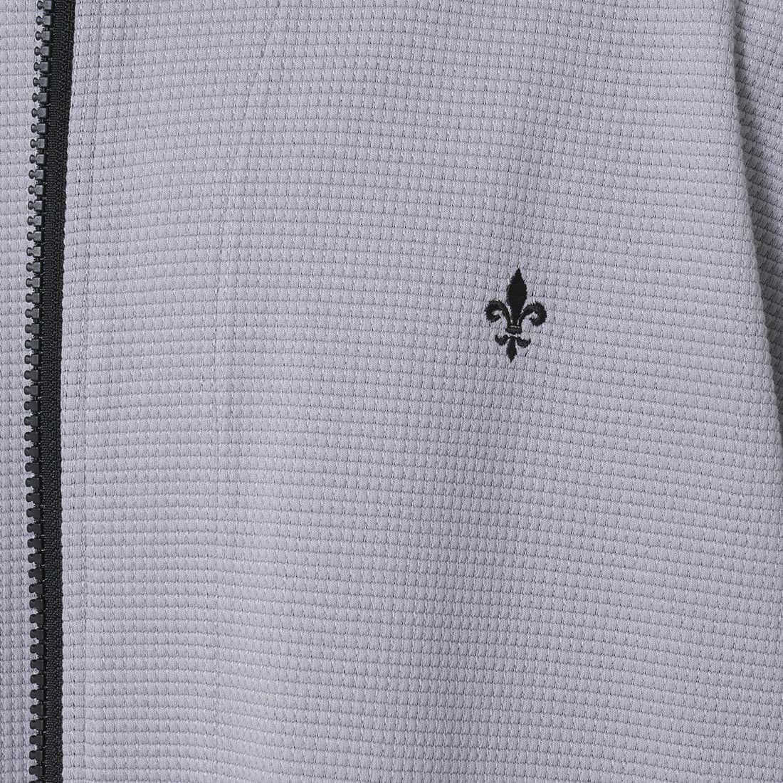 エポカ ウォモ スクエアワッフルジップジャケット