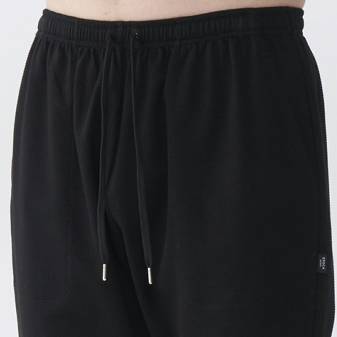  エポカ ウォモ スクエアワッフルアンクルレッグテーパードパンツ