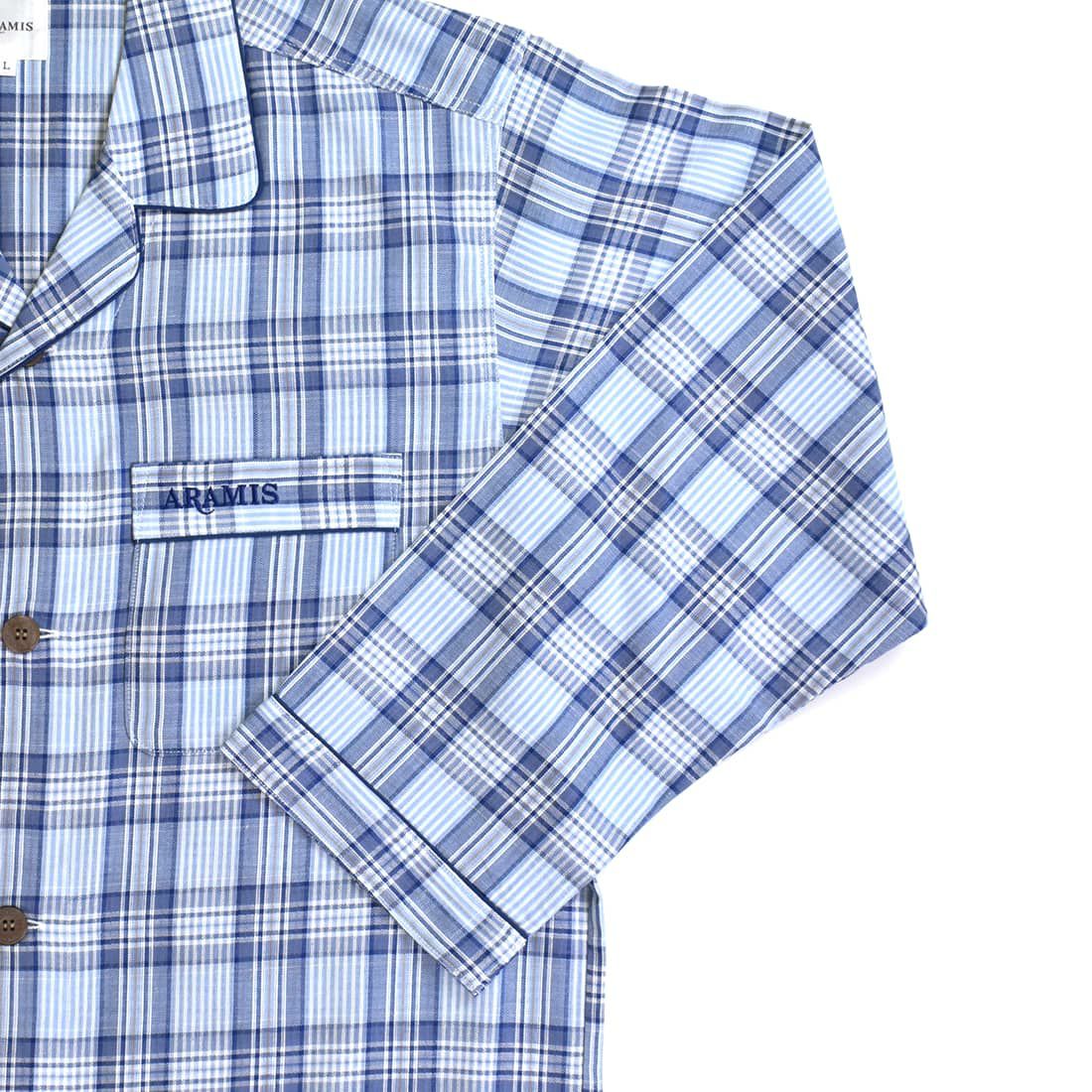 アラミス　長袖テーラードパジャマ