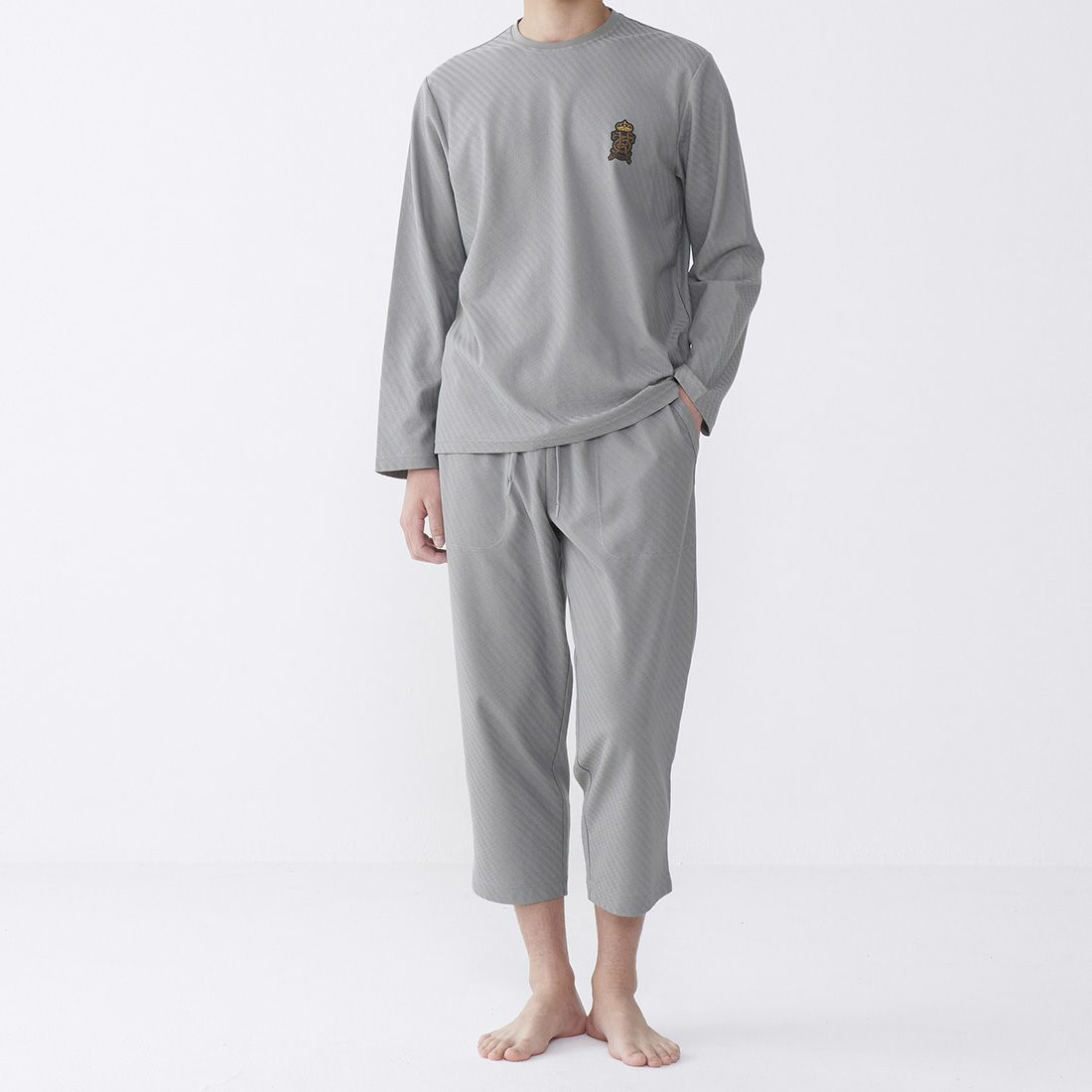 タケオキクチ　長袖クルーネックシャツ