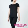 TANITA FITS ME ﾚﾃﾞｨｰｽ 半袖ｸﾙｰﾈｯｸTｼｬﾂ