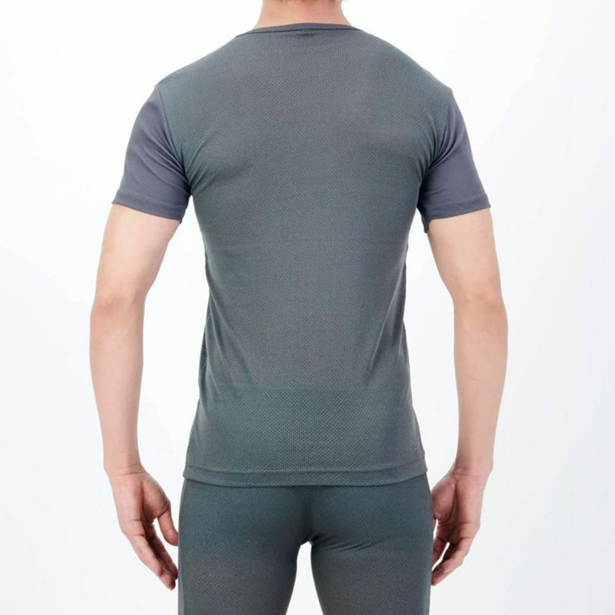 BREEZE/DRY メンズ 半袖丸首シャツ