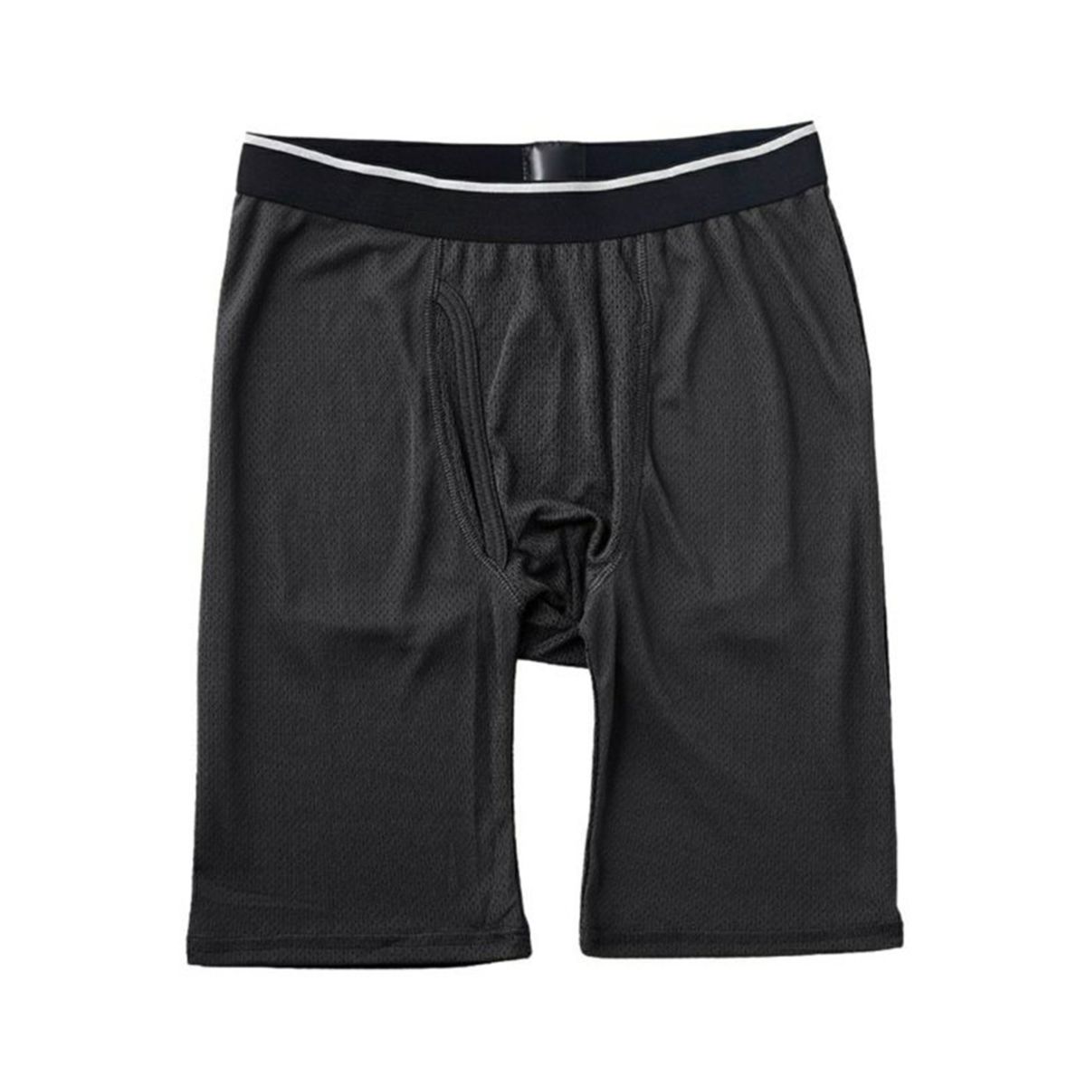 BREEZE/DRY メンズ 前開きロングボクサー