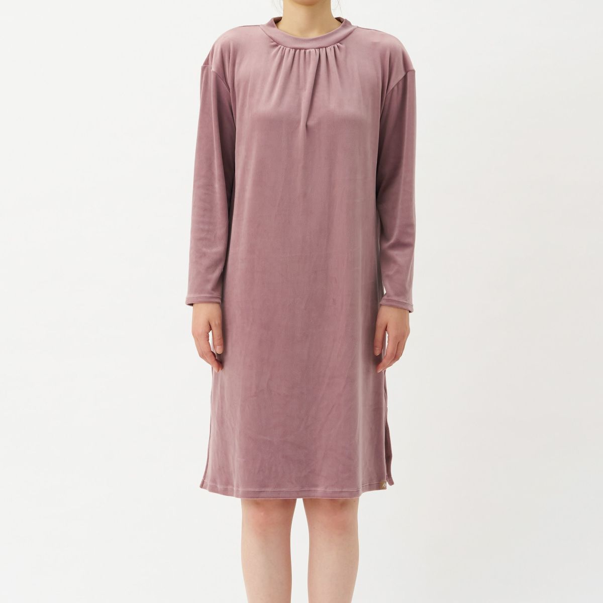 HOME BY TEMPUR レディース ハイネックワンピース