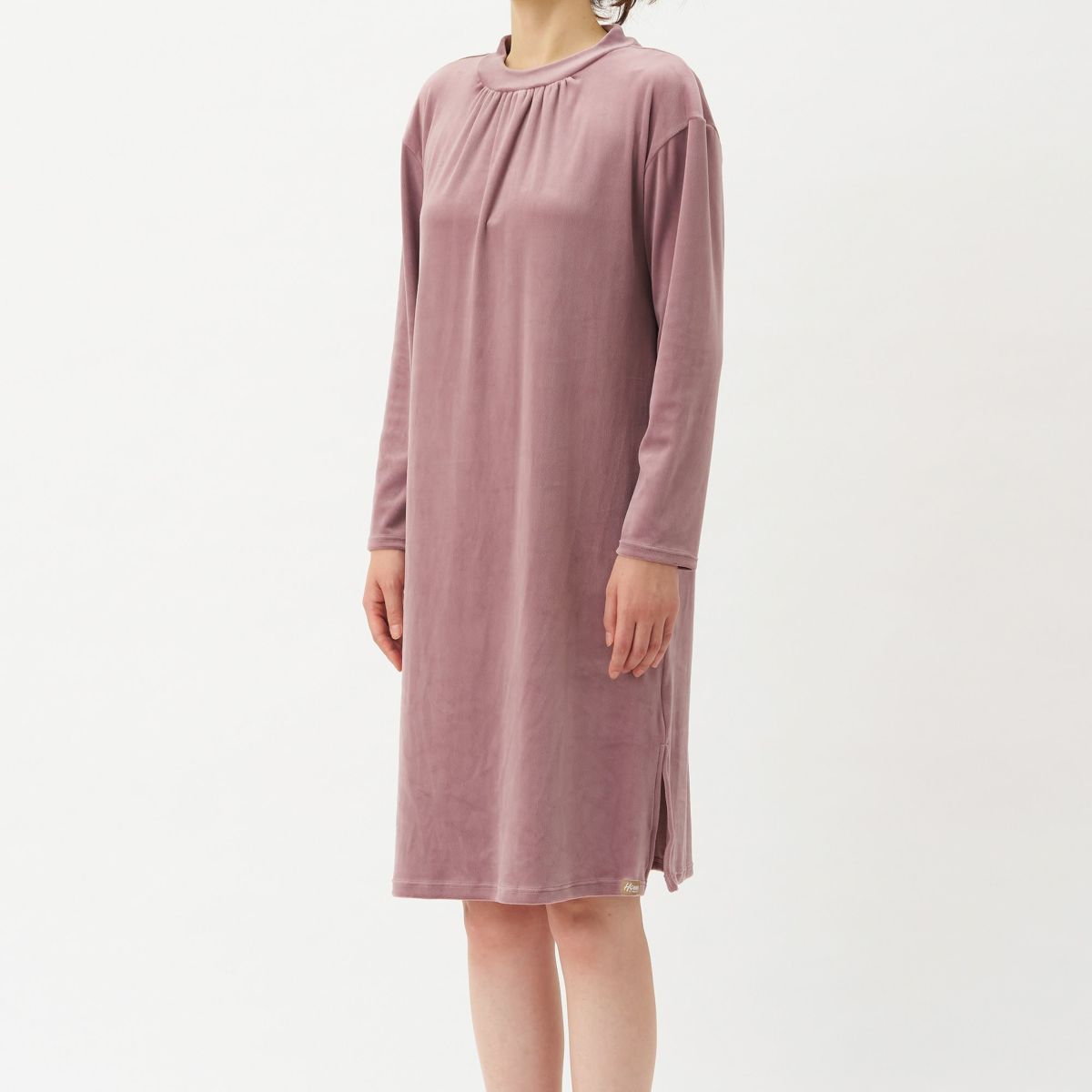 HOME BY TEMPUR レディース ハイネックワンピース