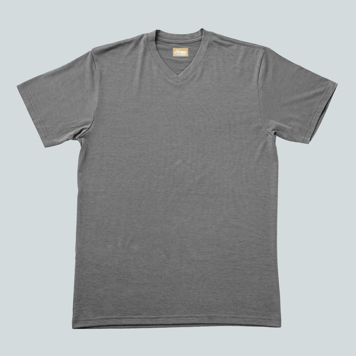 HOME BY TEMPUR メンズ 半袖V首シャツ