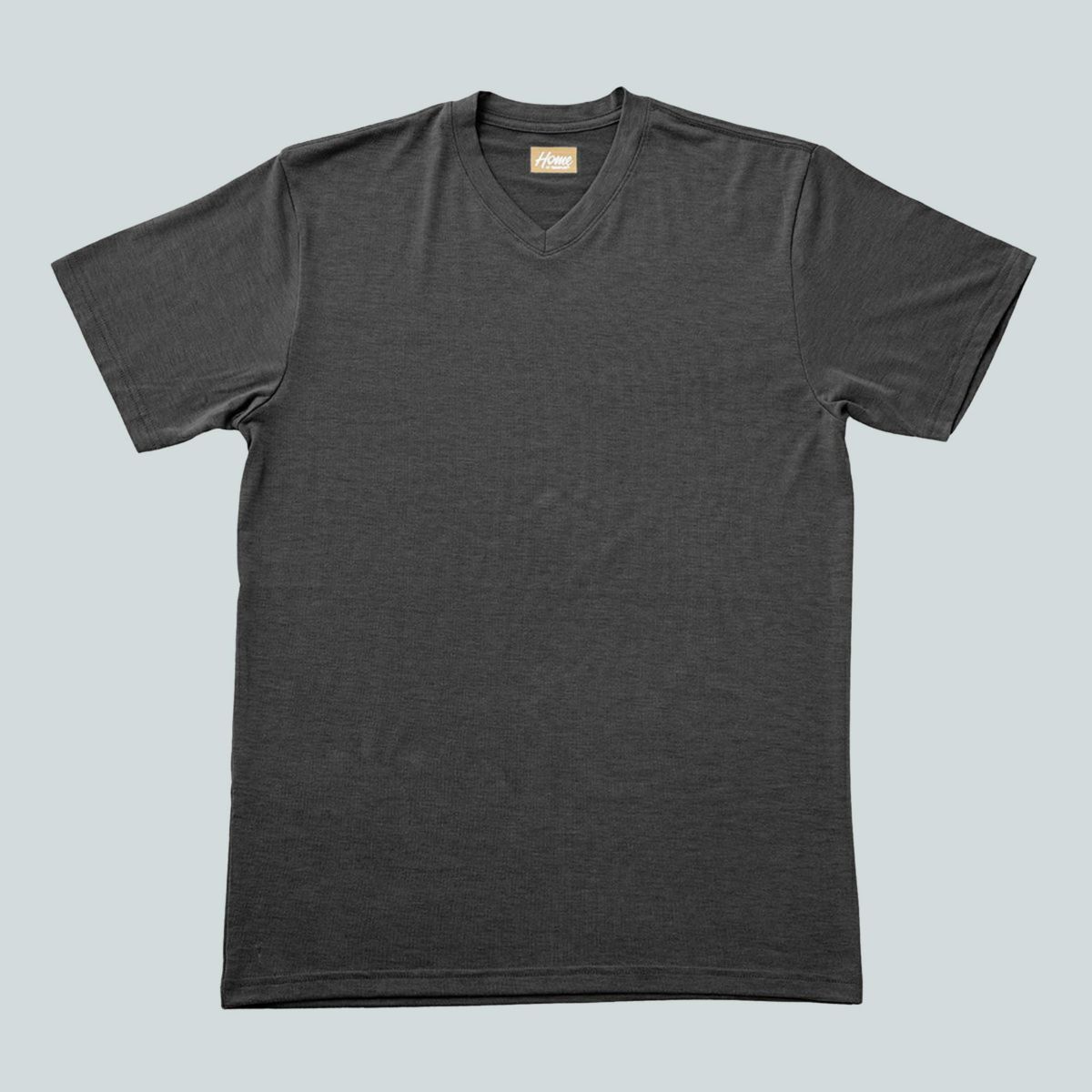 HOME BY TEMPUR メンズ 半袖V首シャツ