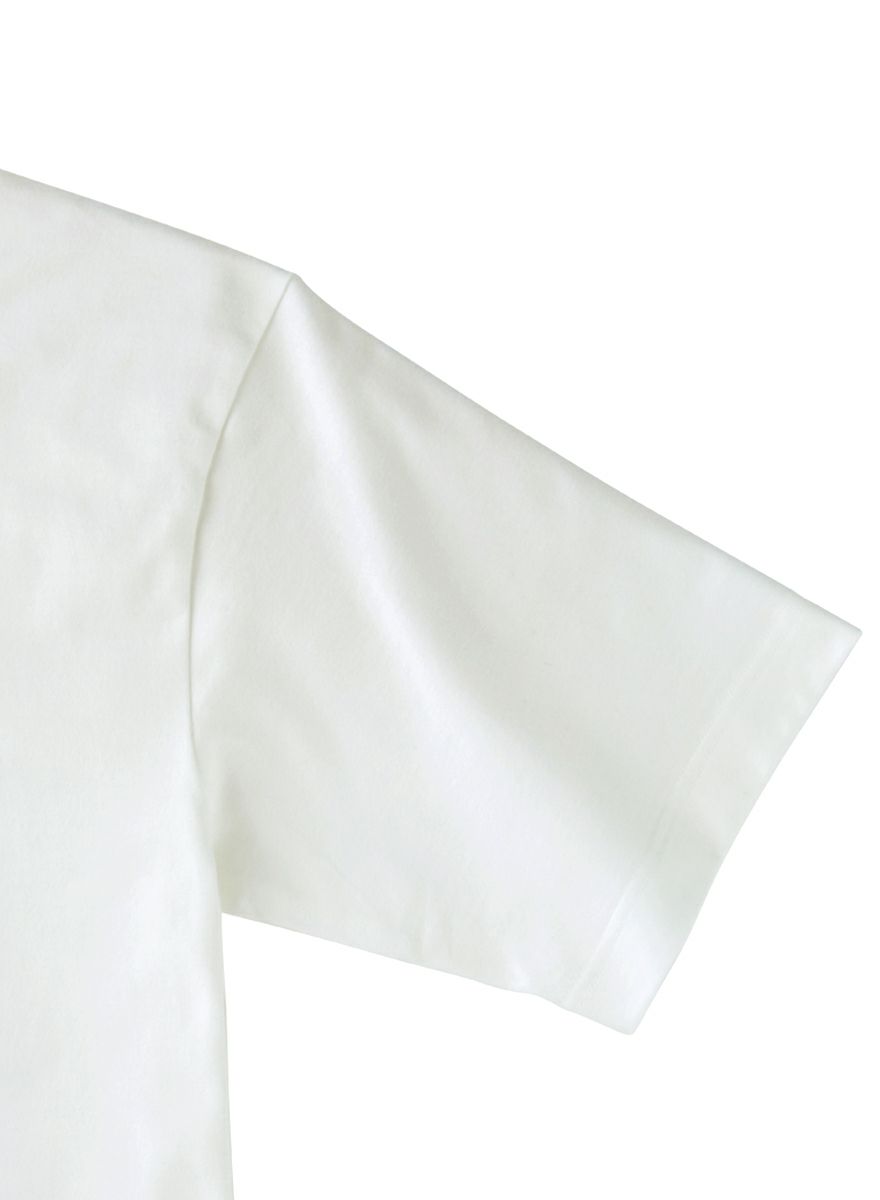 ビッグサイズシルエットTシャツ たれみみ犬刺繍